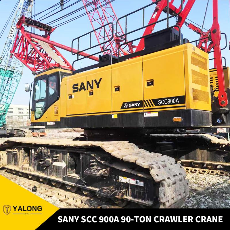 Sany SCC 900A 90-टन क्रॉलर क्रेन