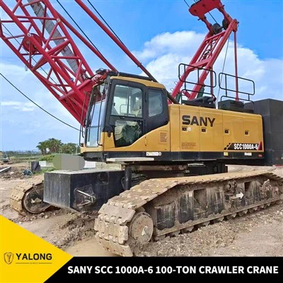 Sany SCC 1000A-6 100-टन क्रॉलर क्रेन